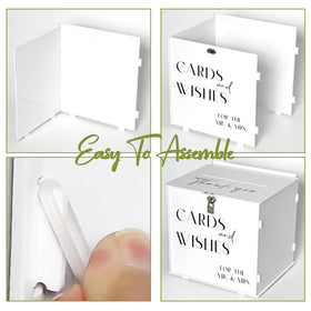 SOFARKKT birthday and baby shower card box for elegant gifting moments