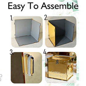 SOFARKKT spacious design holds up to 200 cards and envelopes.