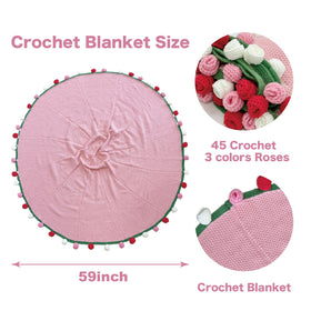 SoffMoiis three-color rose design close-up for elegant decor