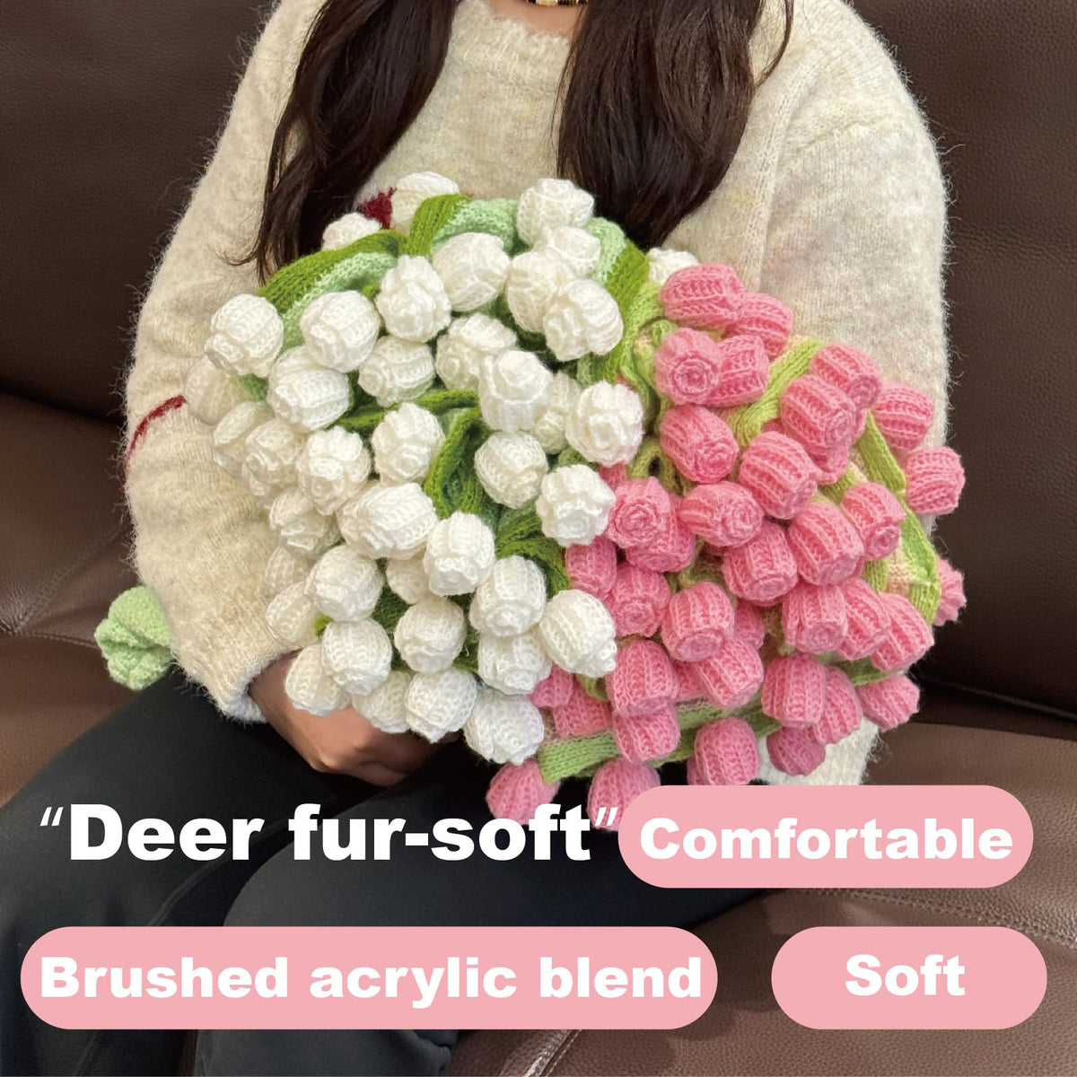 SoffMoiis blanket offered in three sizes for versatile home use.