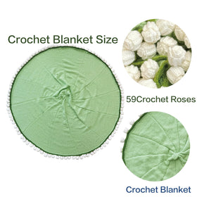 SoffMoiis three-size round blanket options fit beds, sofas, and niches.