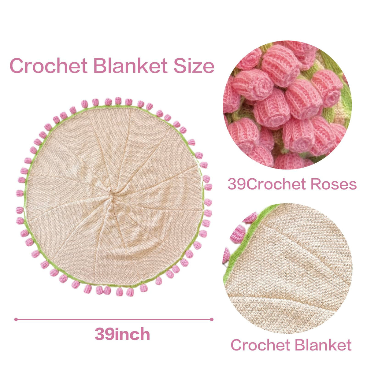 SoffMoiis ultra-soft plush fabric provides cozy warmth and breathable comfort.