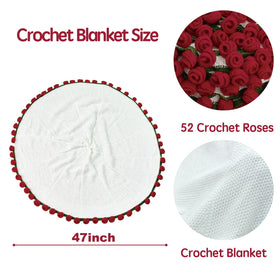 SoffMoiis blanket rolled into bouquet demonstrates gift-ready versatility.