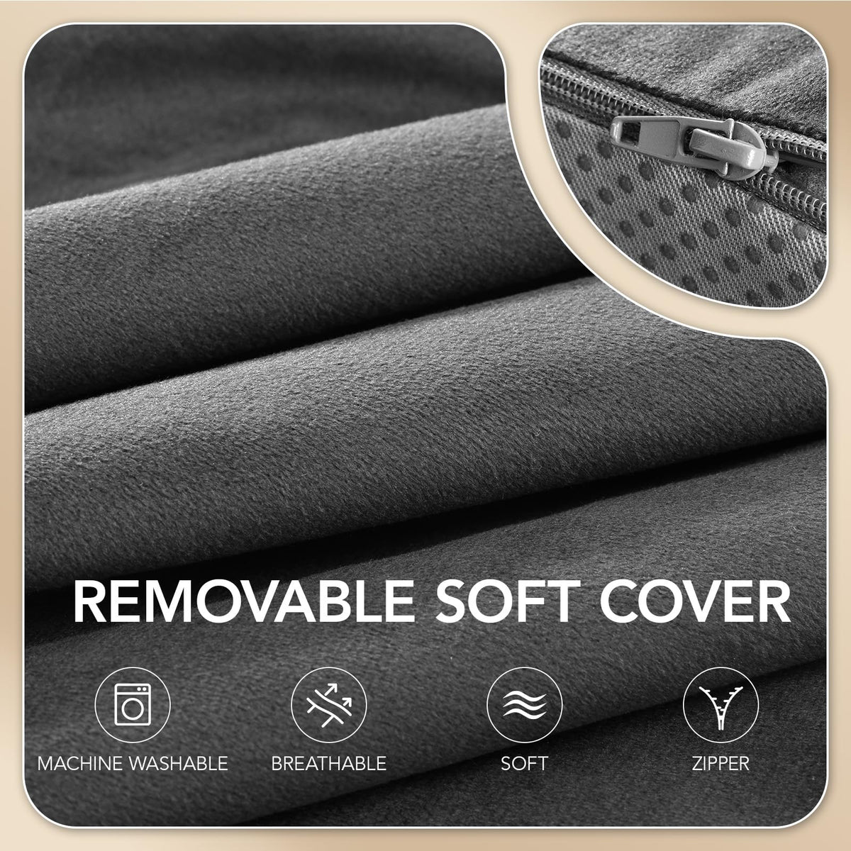 SofGlowly back support designed for elderly comfort during sitting.