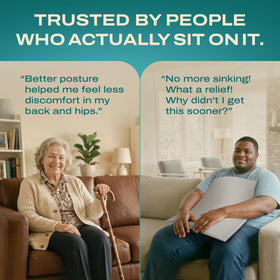 SOFLIFTIX firm support boosts comfort without a full sofa replacement.