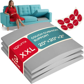 SOFLIFTIX durable inserts help minimize sinkage and improve seating feel.
