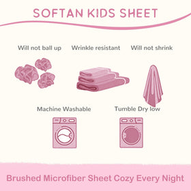 Softan breathable night scene emphasizes cool comfort for kids.