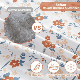 Softan deep-pocket fitted sheet shows 15-inch fit with secure corner straps