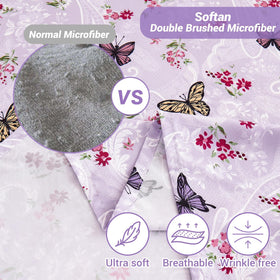 Softan deep-pocket fitted sheet fits up to 15 inches for thick mattresses