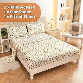 Softan easy-care bedding queen is simple to maintain and reuse