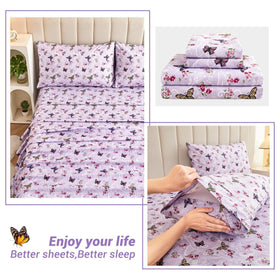 Softan easy-care bedding holds color and resists wrinkles after washes