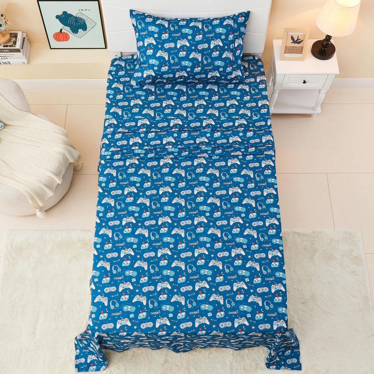 Softan easy-care bedding that washes well and dries quickly.