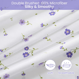 Softan queen sheet corner straps keep the fabric securely in place.