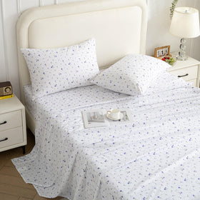 Softan Flat Sheet shown with generous dimensions for easy layering.