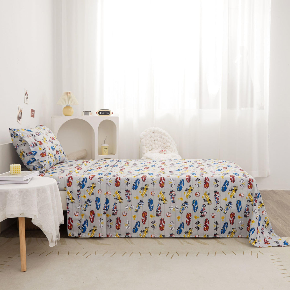 Softan fitted sheet 39x75 with 15-inch pocket delivers secure fit