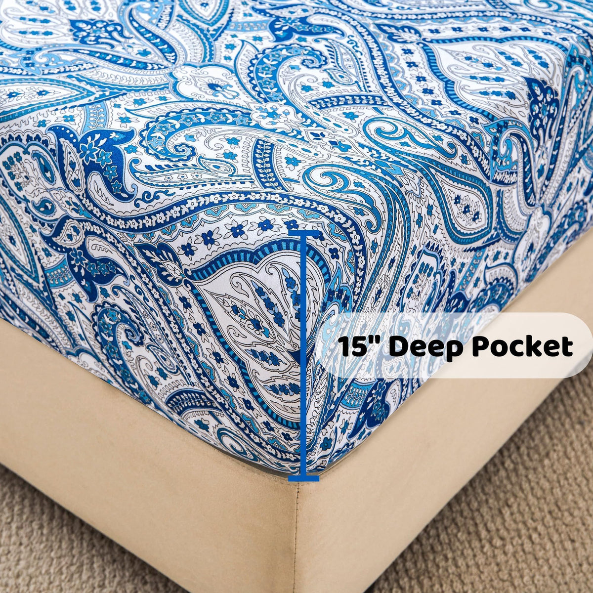 Two pillowcases 20x30 in Softan set, showing crisp embroidery and soft fabric