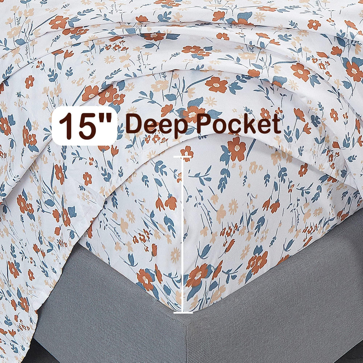 Softan queen sheet set with four pieces includes fitted sheet, flat sheet, and pillowcases