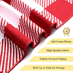 Close-up of SofterCharm soft cotton weave showing gentle texture