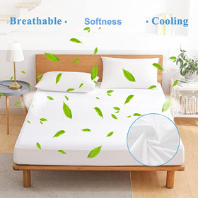 Softhour machine-washable mattress protector for easy cleaning