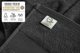 Softolle towels grey bathroom setup, ideal for spa, gym, or shower room.