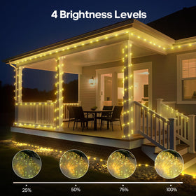 Soiarllt IP68 tube rope lights withstand rain and sun.