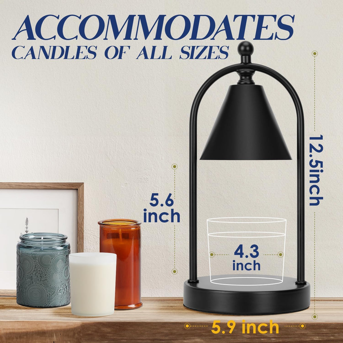 Soilsiu GU10 bulbs included enable reliable fragrance warming