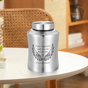 SOITIS velvet bag included protects the urn during gifting and transport.