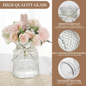 SOJOCK 6.3-inch height creates balanced table centerpiece presence.