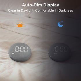 SolaceRise auto-dim display adapts to ambient light for comfort