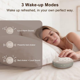 SolaceRise auto-dim display at five brightness levels for any light