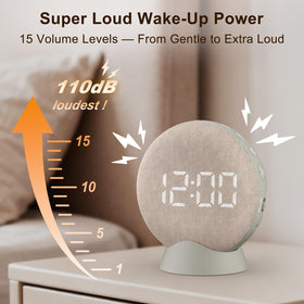 SolaceRise tap-to-snooze feature for easy start to the day