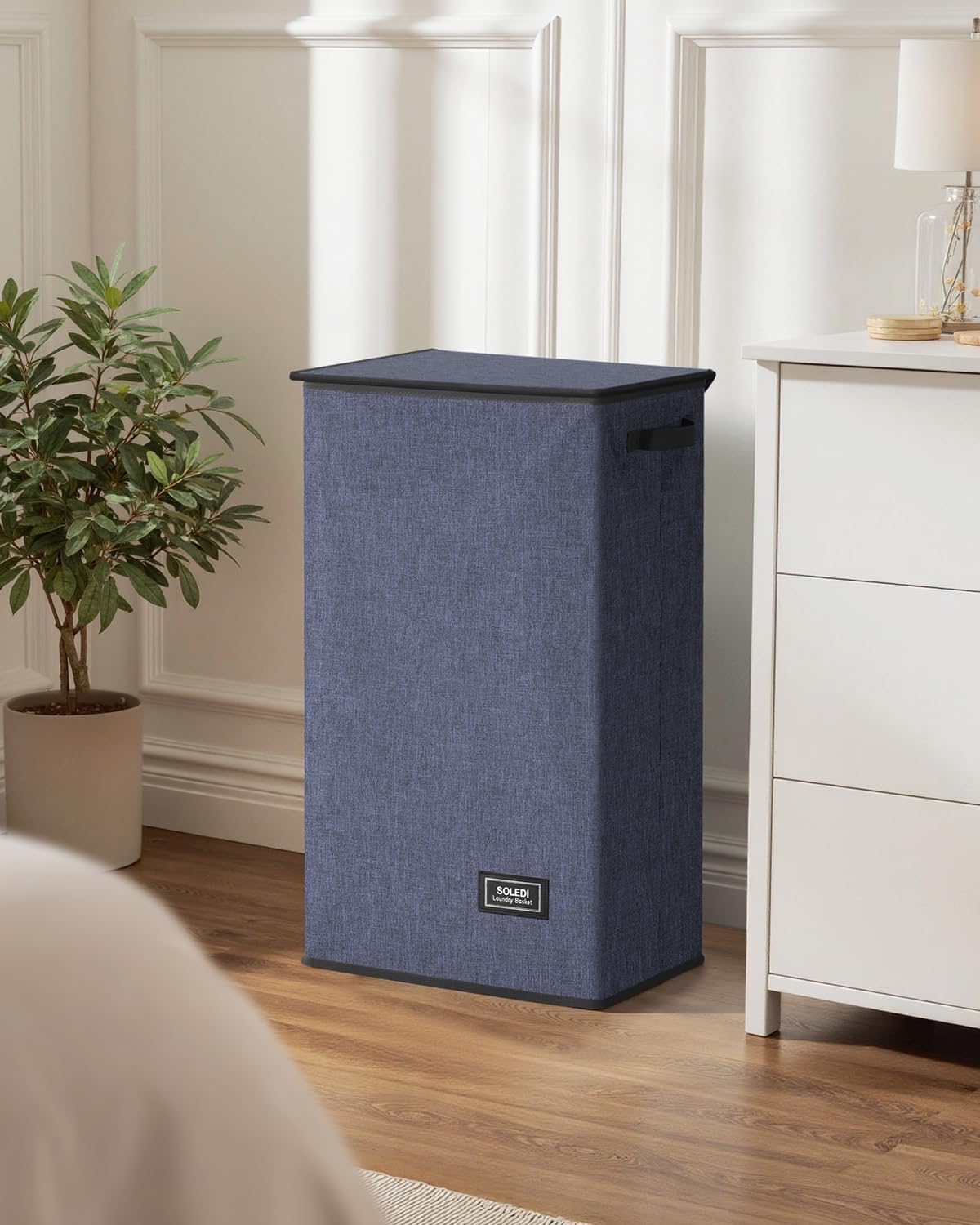 SOLEDI large dorm friendly hamper fits shared spaces and student apartments