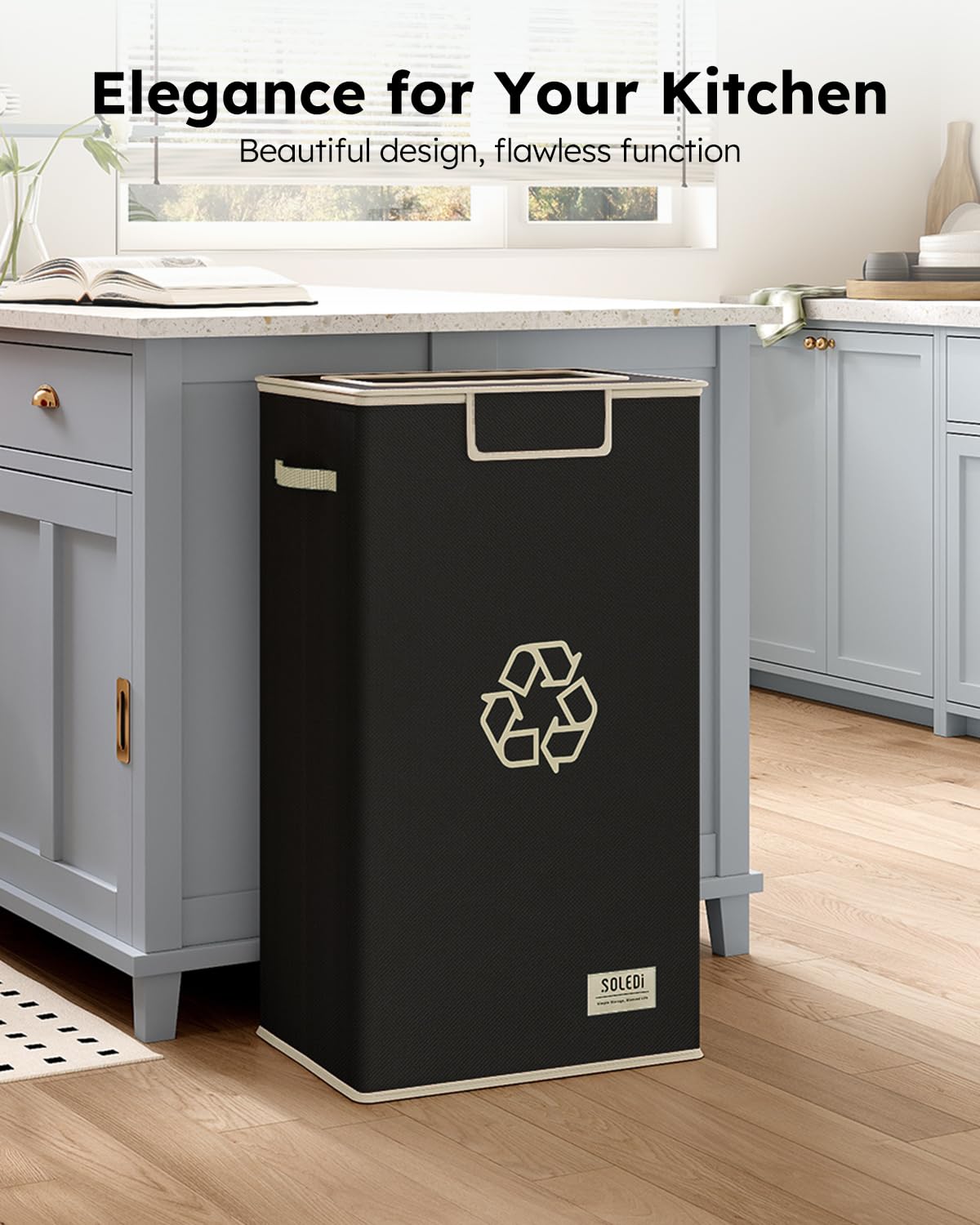 SOLEDI clips let you use disposable bags as needed