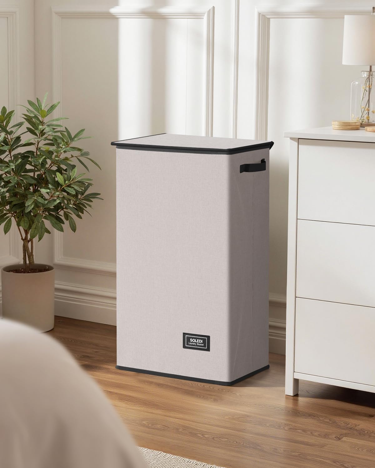 SOLEDI large 30.1-inch height fits in bedrooms, closets, and shared spaces.