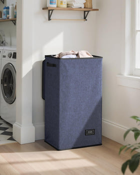 SOLEDI 100L capacity hamper offers ample storage for a week of laundry