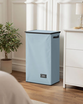 SOLEDI blue-grey color adds modern style to bedrooms and laundry areas.