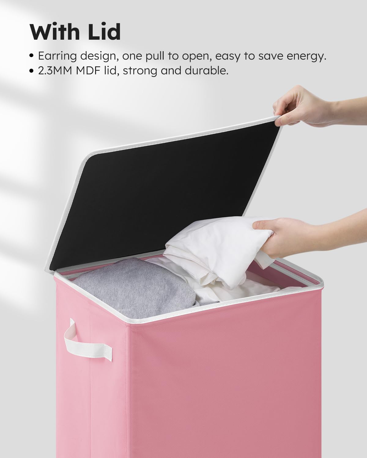 SOLEDI metal frame top adds strong support for heavy loads.