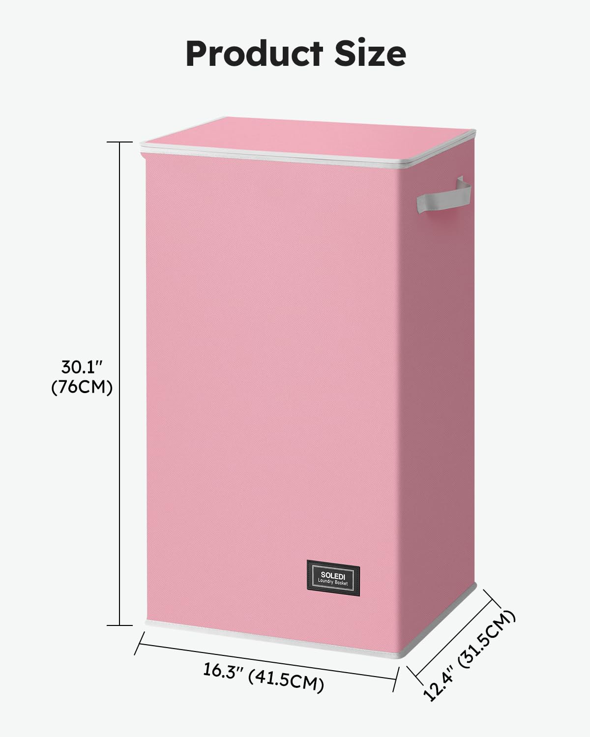 SOLEDI removable inner bag enables easy transport of clothes.