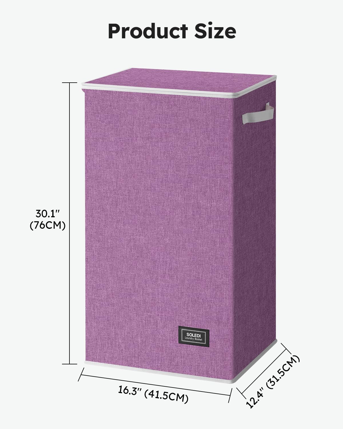 SOLEDI waterproof-coated fabric resists moisture and stains.