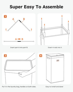 SOLEDI fits modern bathrooms for convenient laundry organization.