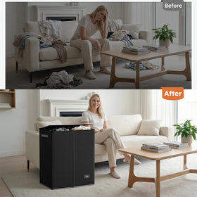 SOLEDI removable-bags simplify laundering and bag transportation.