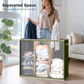 SOLEDI removable mesh bags enable hygienic, line-free transport of clothes.