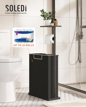 SOLEDI anti-slip base keeps the stand steady on floors