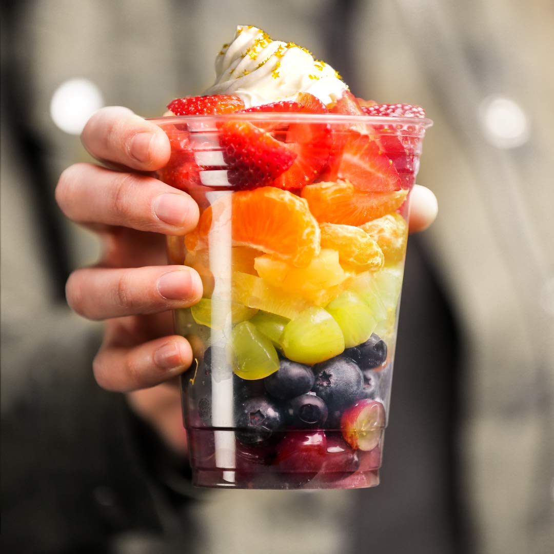 SOLO 184-count RPET cups ensure ample beverage servings