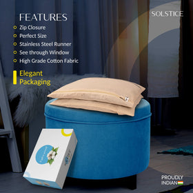 SOLSTICE saree bag packaging showing a 12-pack bundle