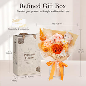 SOLUNOX allergy-friendly maintenance-free bouquet no pollen for sensitive spaces