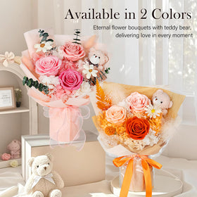 SOLUNOX bouquet lifestyle display on table suitable for home decor