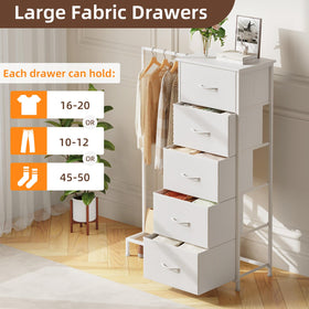 Somdot dresser with adjustable feet for level setup on uneven floors.