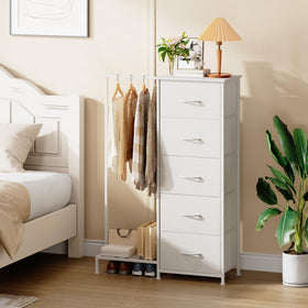 Somdot dresser featuring a durable metal frame for stability.