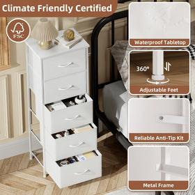 Somdot storage solution pairs with other dressers for expandable closet organization.
